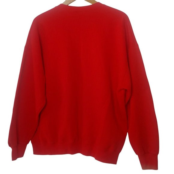 Vintage 90s University Of Nebraska Huskers Est 1869 90s Lee Men 2XL Sweatshirt - Picture 4 of 6